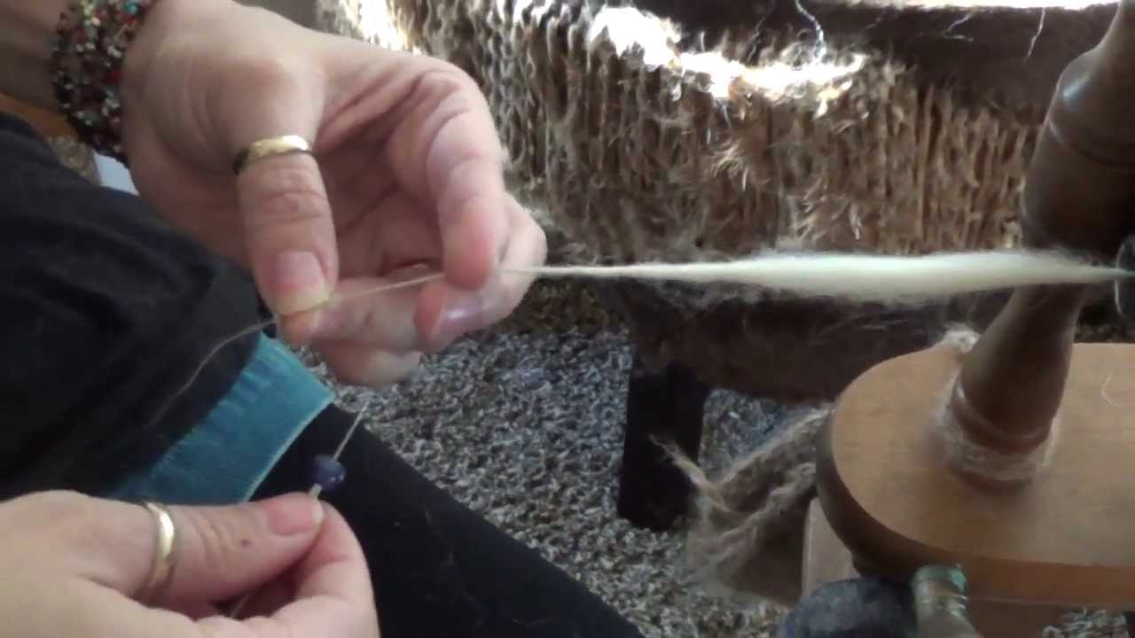 Spinning Beaded Thick and Thin Yarn