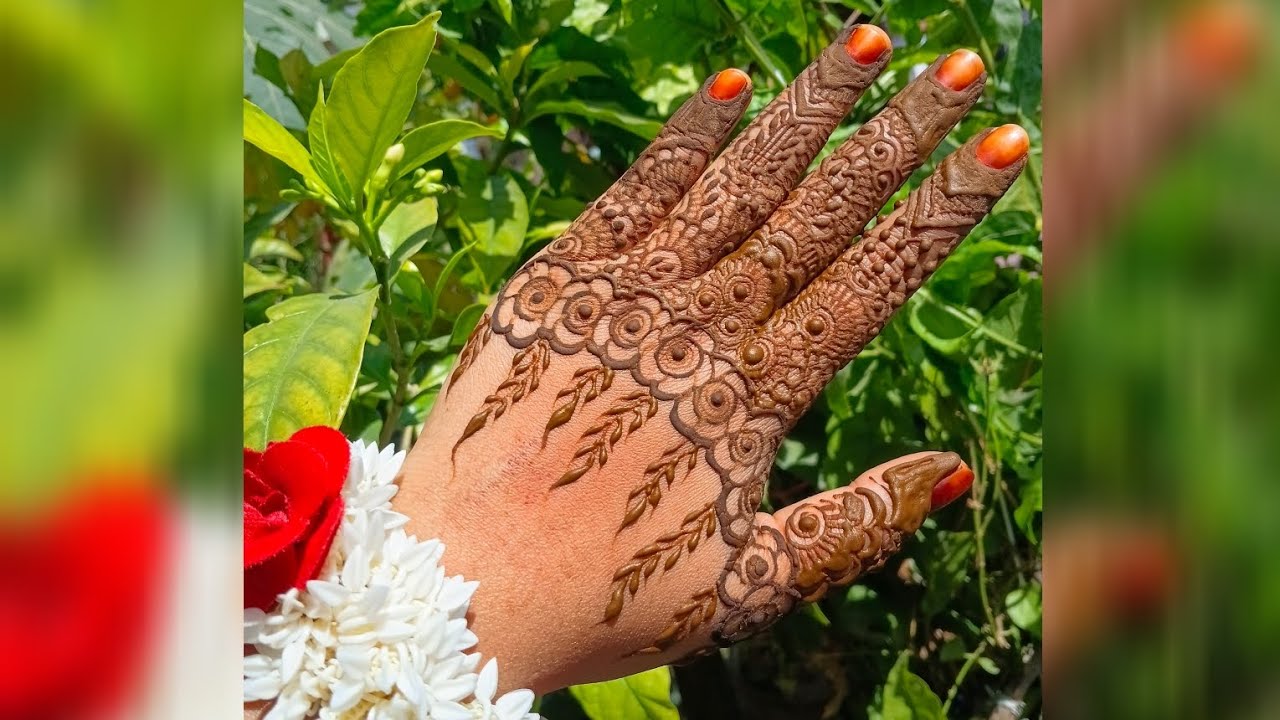 Eid special mehndi design ✨️ Aesthetic mehndi design#eidmehndi#trendingshorts#easymehndidesign#henna