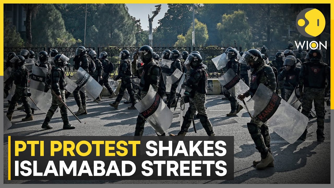 PTI Launches Massive Protest in Pakistan | Sloganeering Outside Islamabad High Court | WION