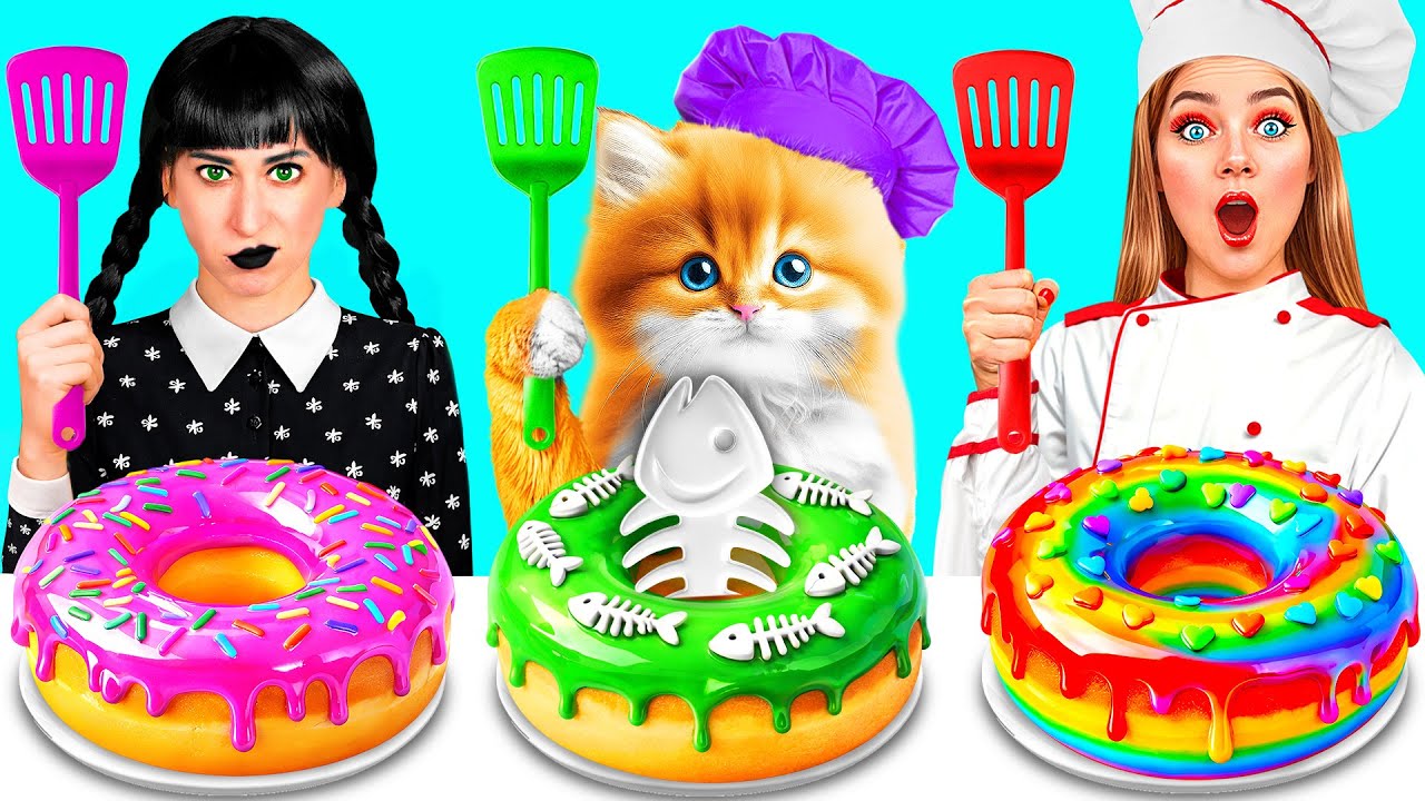 Кулинарный Челлендж: Я против Бабушки с Котиком | Кухонные Лайфхаки и Рецепты от Crazy DO