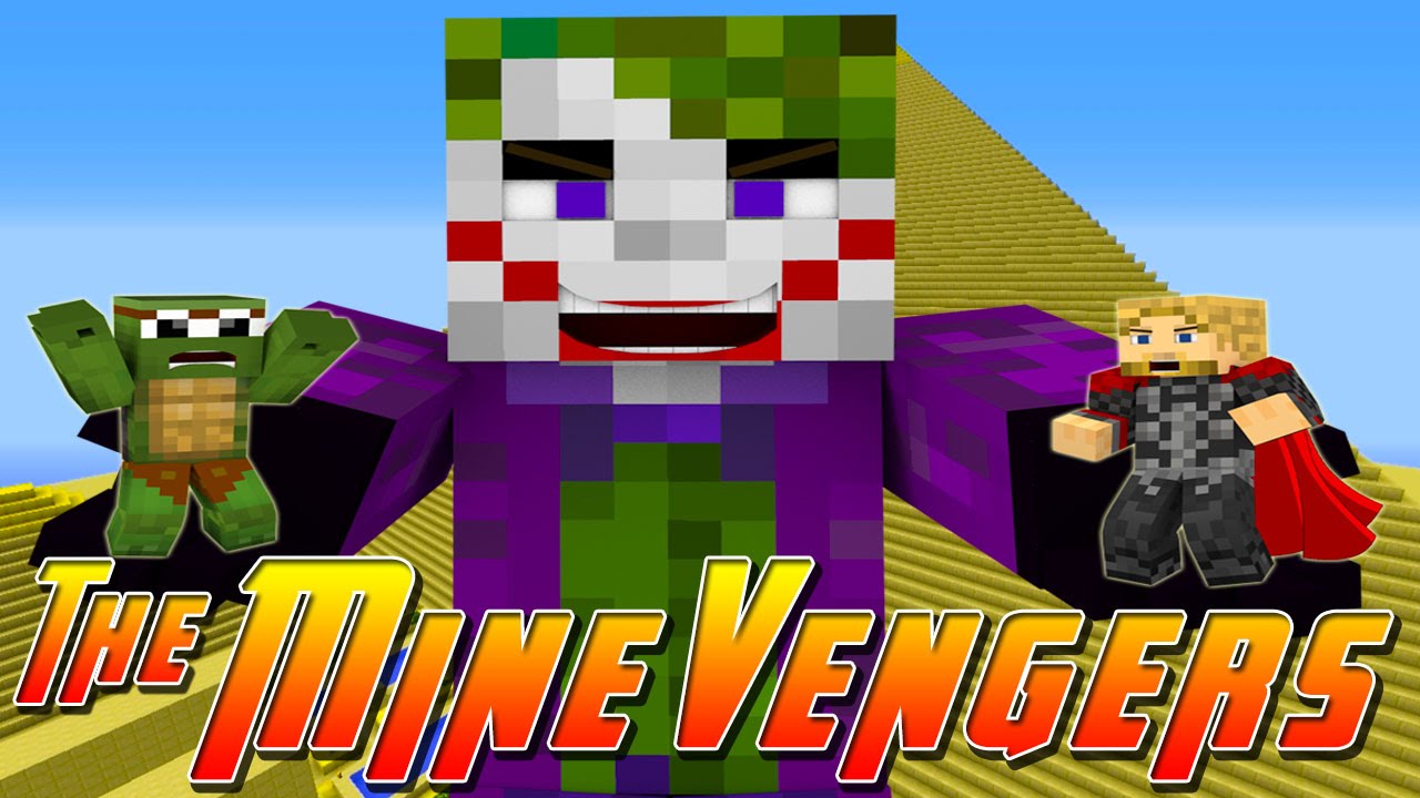 Minecraft MineVengers - LITTLE KELLY & THE JOKER w/ TinyTurtle!!