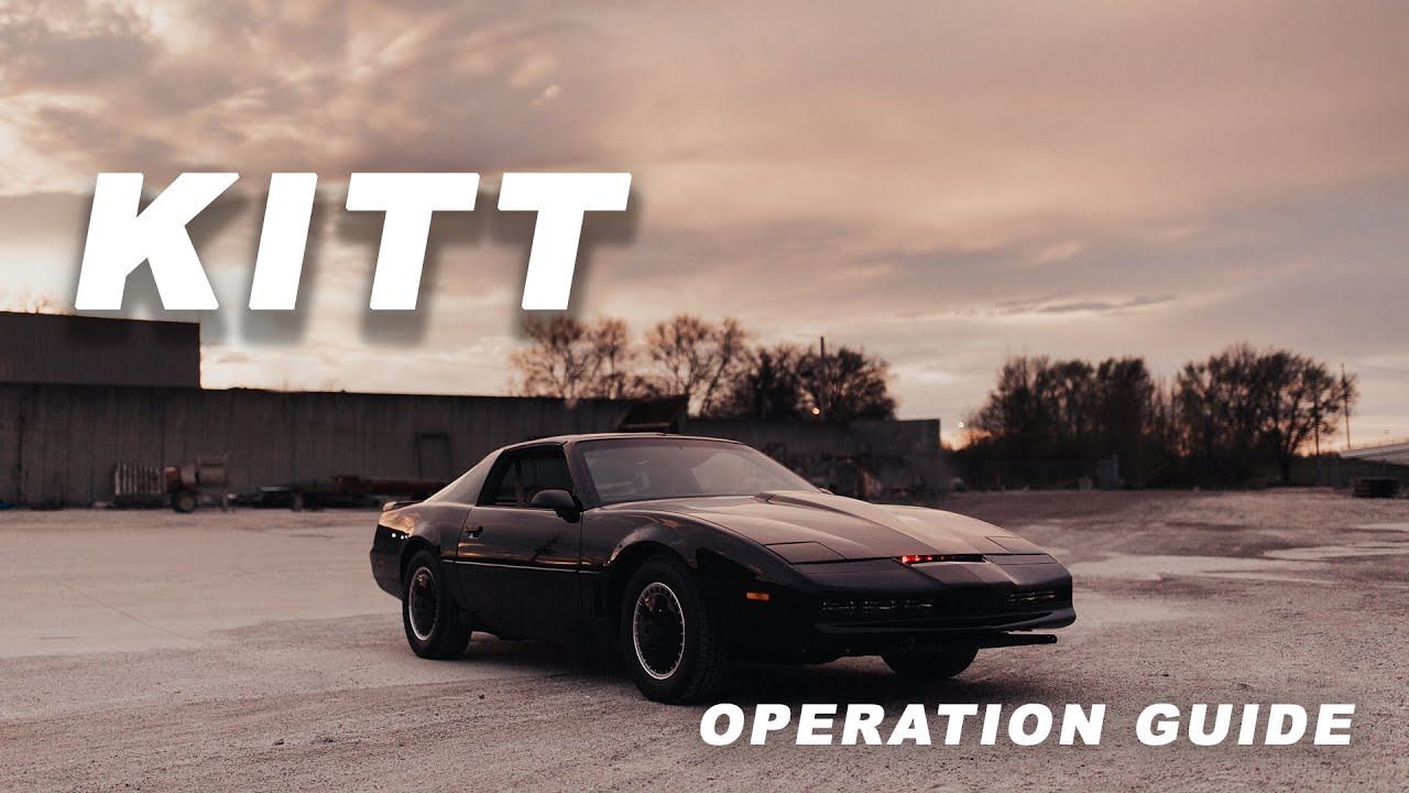 Kitt Knight Rider replica walk around video