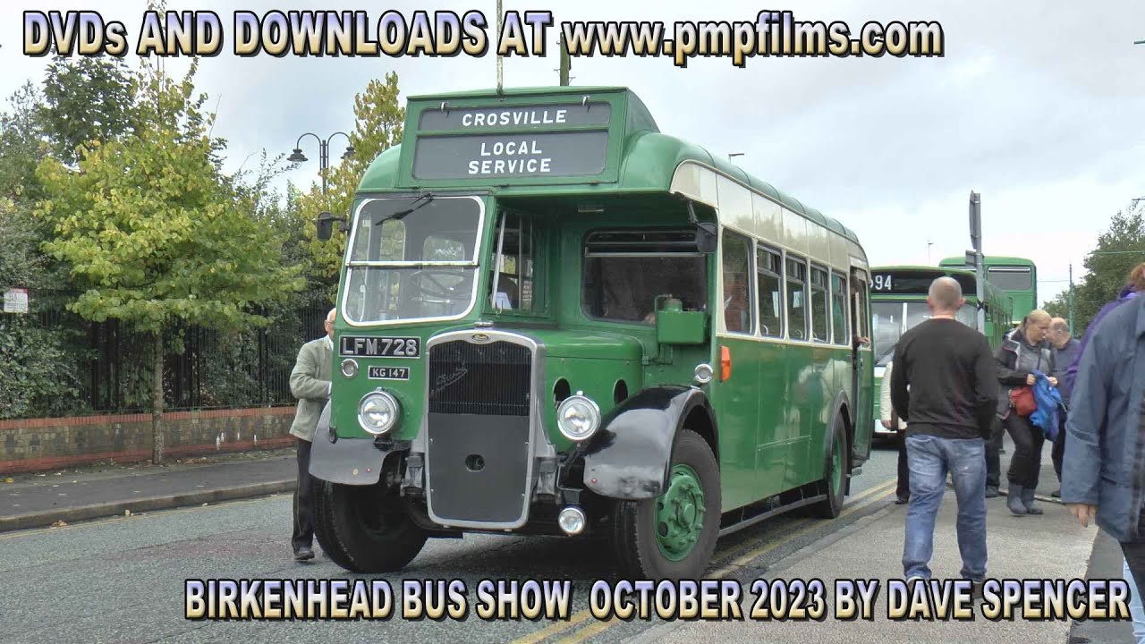 BIRKENHEAD TRANSPORT SHOW BUSES OCT 2023