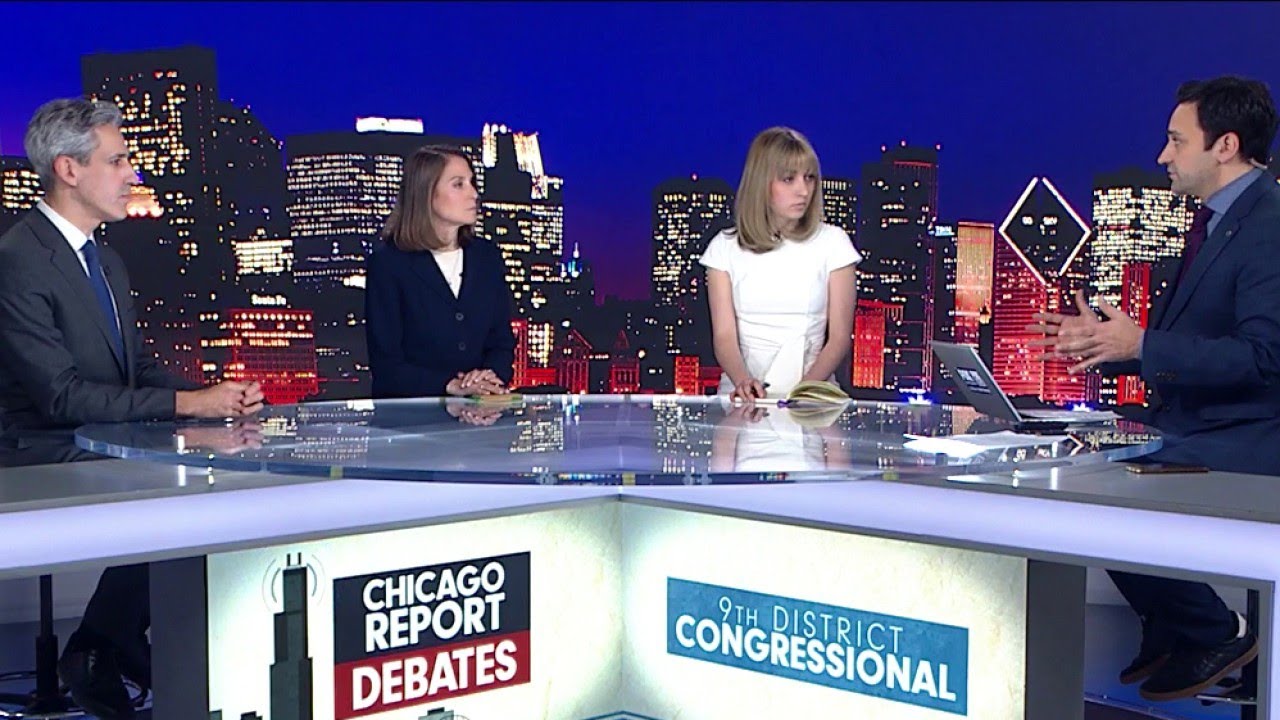 US House Dist. 9 candidates debate how to push back against Trump, AIPAC | Chicago Report Debates