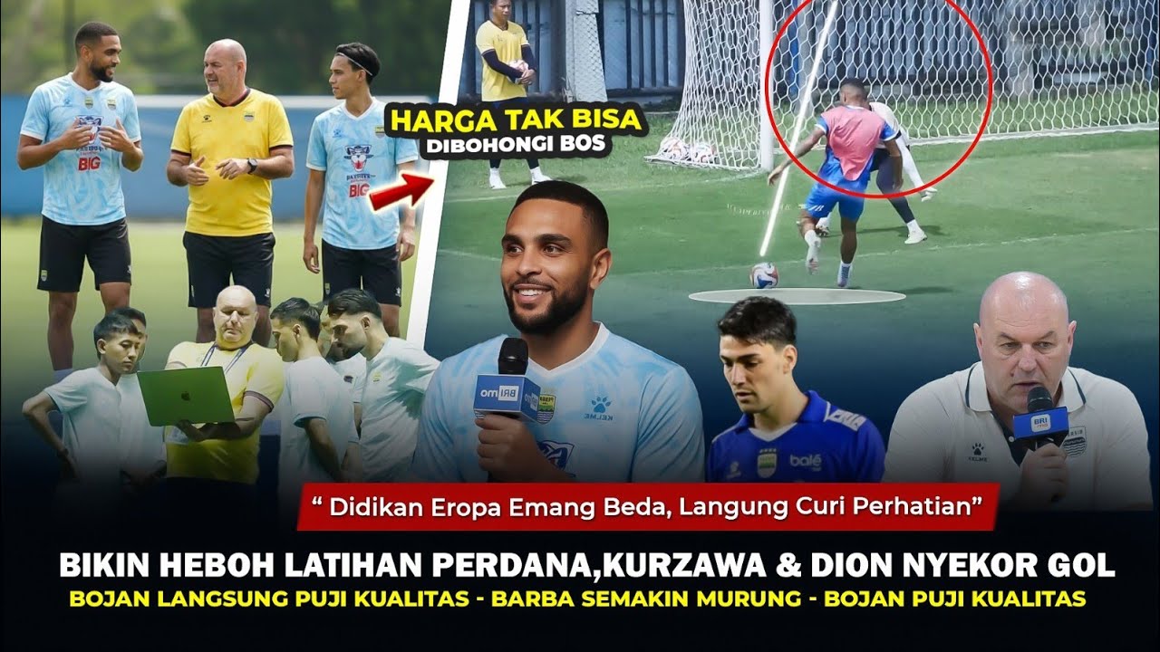 🔴GEMPARKAN LATIHAN PERDANA~Kurzawa & Dion Nyekor Gol,Bojan Langsung Puji Kualitas,Barba Murung🔥 