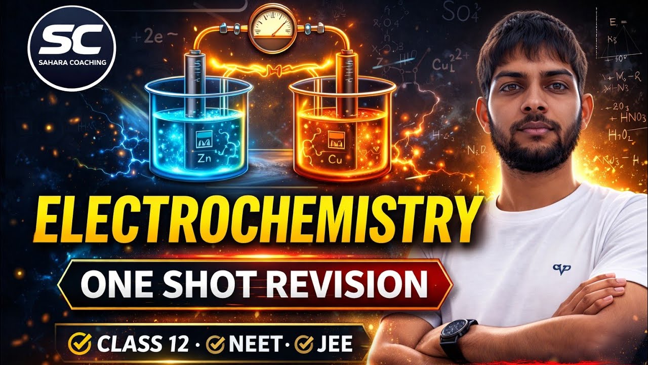 Electrochemistry One Shot Revision | Class 12 | NEET 2026 | Full Chapter Live