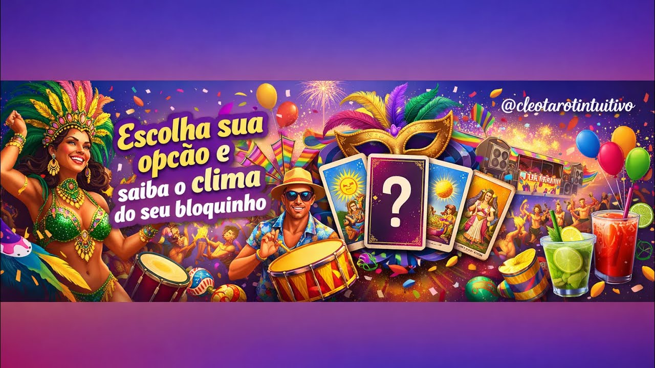 Carnaval 🎉🍾🫶🏾 #tarot #carnaval #espiritualidade 