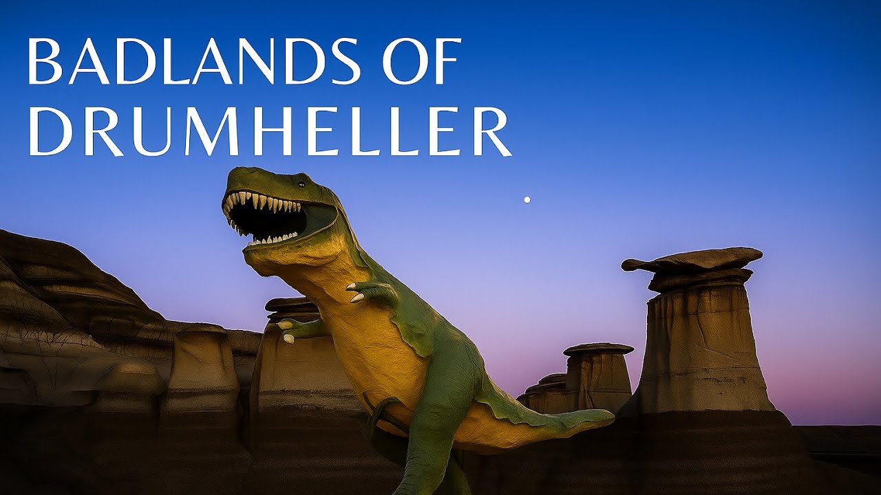 Top 5 Things to Do in Drumheller Alberta | Badlands, Hoodoos & Dinosaur