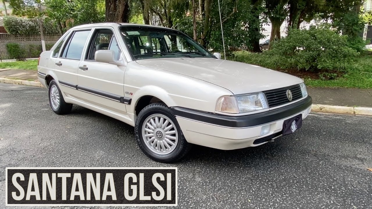 SANTANA GLSi: o luxo esportivo com 24 mil km