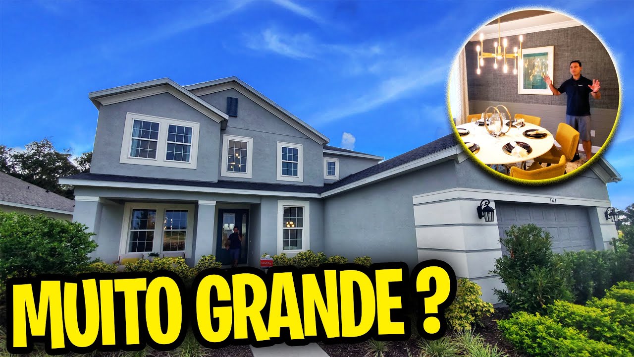 CASA GIGANTE que VOCÊ VAI GOSTAR 😮 (LEMBRA CASA BRASILEIRA)