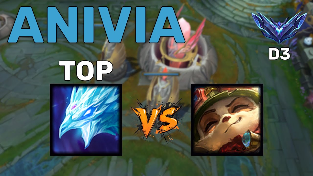 Anivia vs Teemo - Top | Full Ranked Game (Diamond 3 - EUW)
