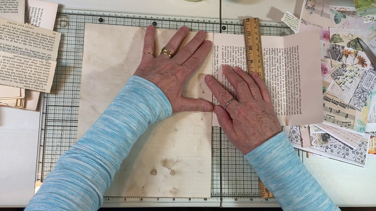Craft with Me - Book Page Journal Cards