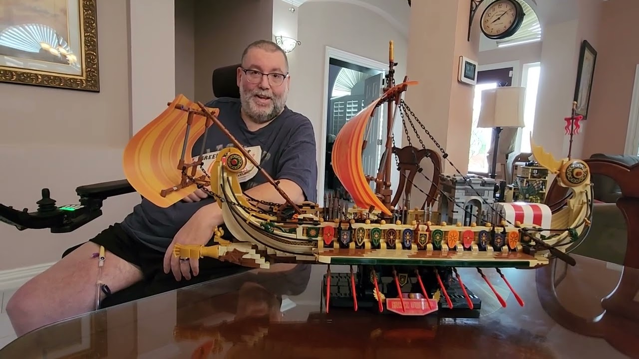 Reobrix 66102 Greek Warship