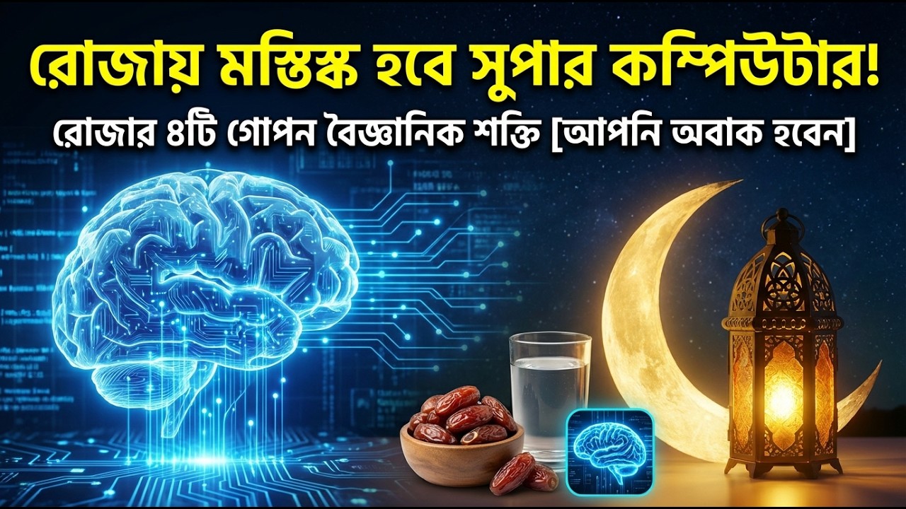রমজানে ব্রেইনকে সুপার কম্পিউটার বানানোর উপায় | Brain Health During Ramadan