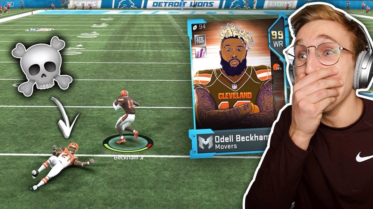 Odell On The Browns Is Actually a GLITCH... Madden 19