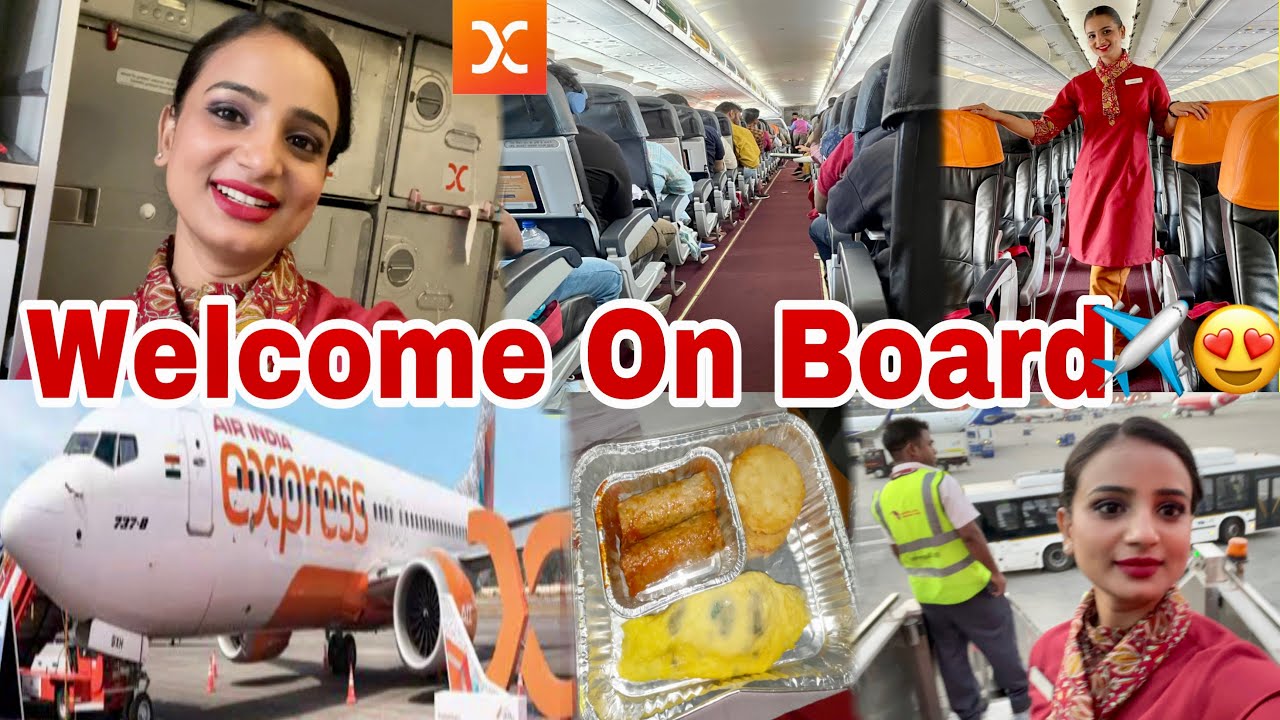 My First vlog as a Cabin Crew 😍✈️|| Air india express Cabin Crew Vlog #delhi #surat #airindiaexpress