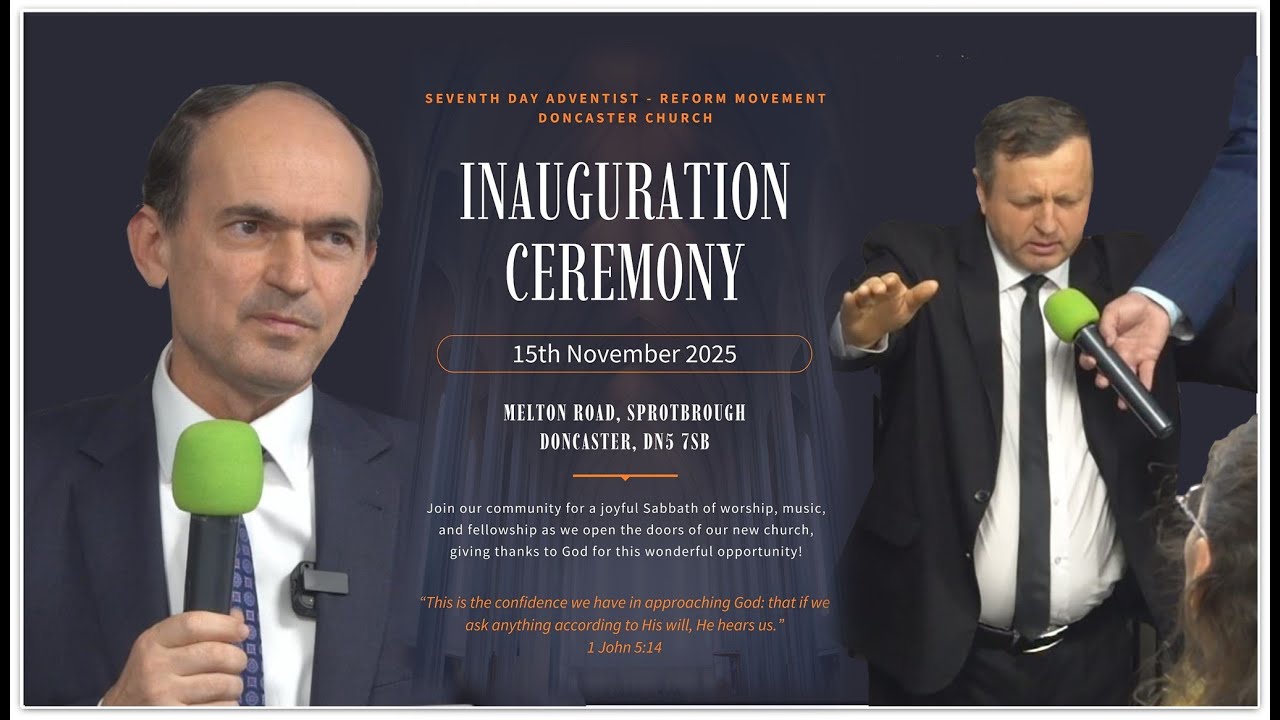 Inauguration of the SDARM Church in Doncaster on 15th of November 2025