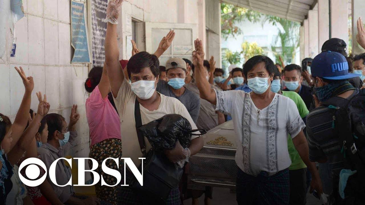 WorldView: Anti-coup protests in Myanmar attacked; Netherlands pauses AstraZeneca vaccine