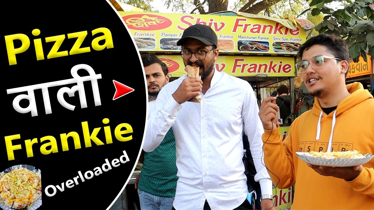 Shiv Frankie Best Frankie In Ahmedabad | Best Street Food #Ahmedabad 🍕 | स्पेशल Fire वाली Frankie🔥