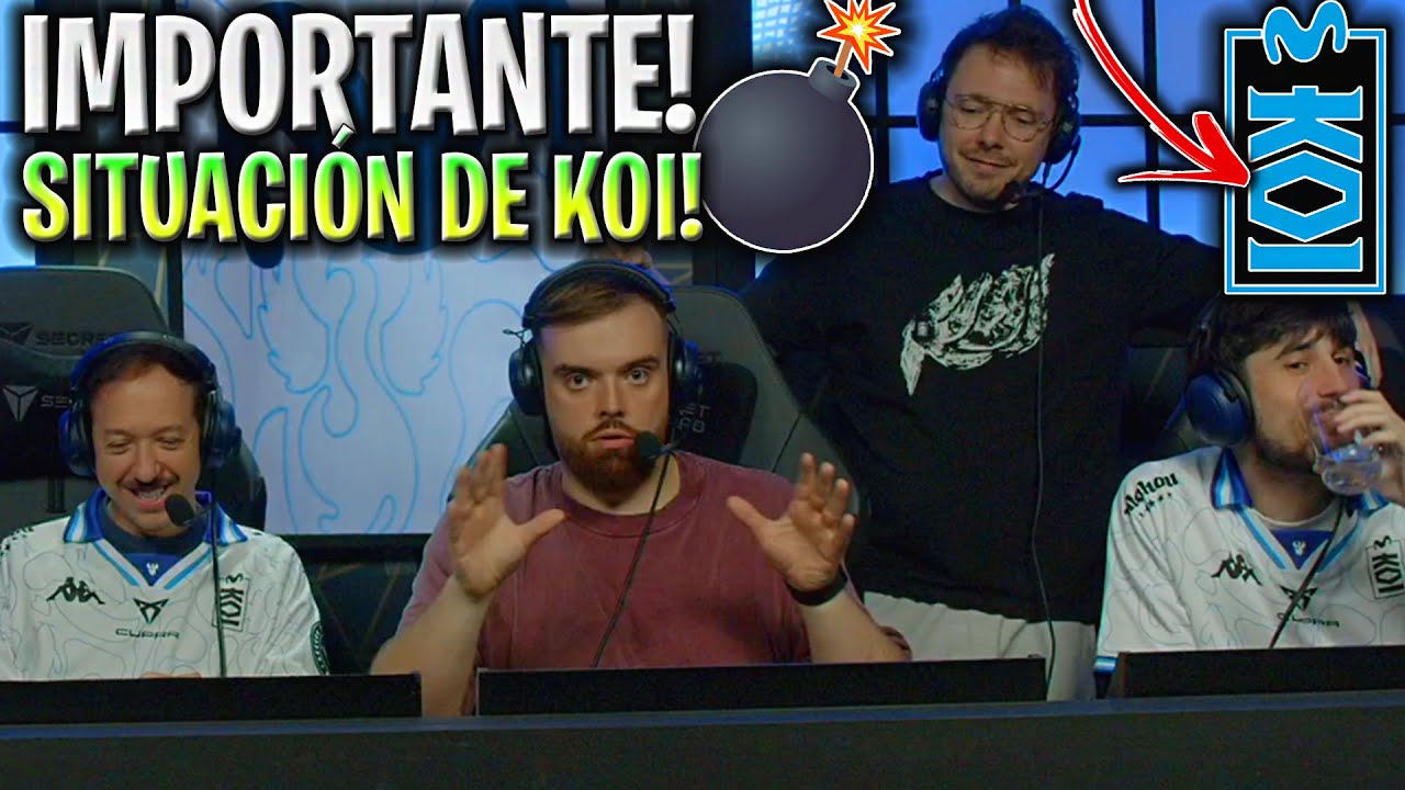 😱MENSAJE IMPORTANTE!💣 IBAI HABLA en el COSTREAM sobre EL EQUIPO de KOI LEC de LOL!