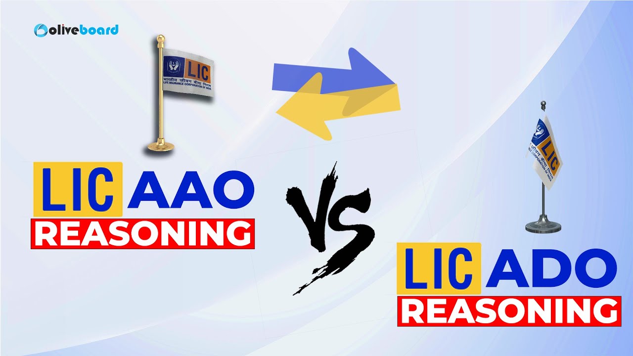 LIC AAO Reasoning v/s LIC ADO Reasoning || Complete Analysis By Nikita Ma'am