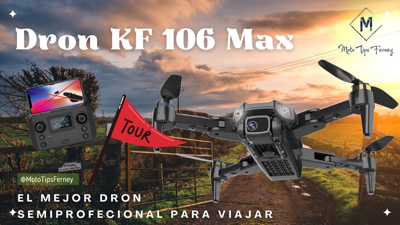(🛑Parte 3) 🔥🛵💯 Dron KF106, El mejor Dron Económico Para viajar. 🔥🛵💯