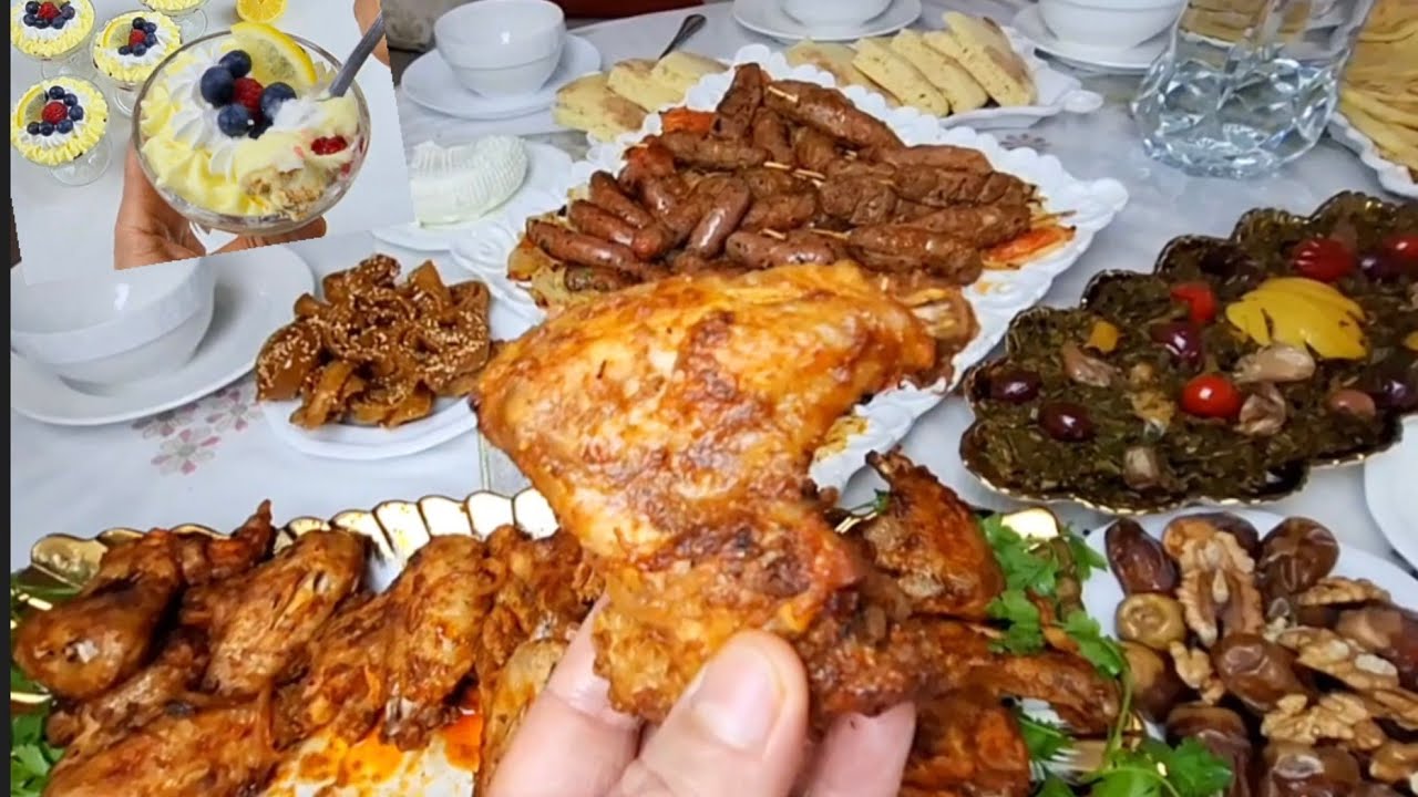 طبيلة صحية و كاملة مكمولة مع شهيوات لذاذ واقتصاديين ،