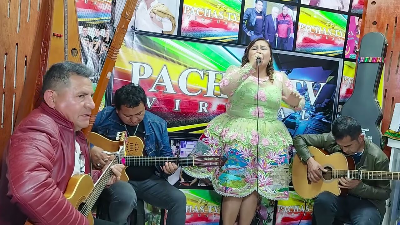 AMELIA ESPINOZA Y LOS PACHAS, Tema:Borrachita  de Pena Autor:D.R. CONTACTOS  955296546