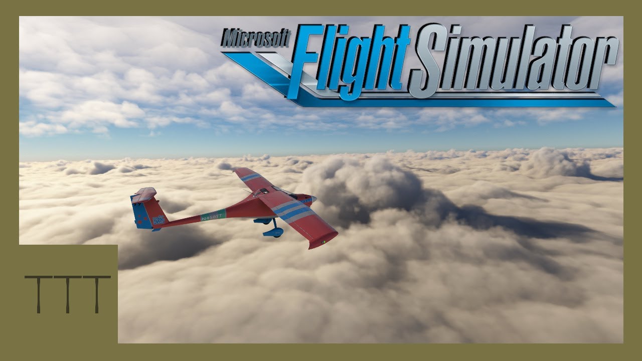 ПРЫЖОК ЧЕРЕЗ ОБЛАКО! Microsoft Flight Simulator!