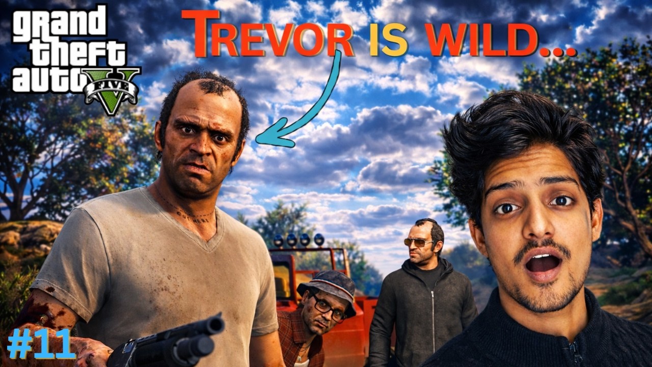 TREVOR IS WILD ( GTA-V )