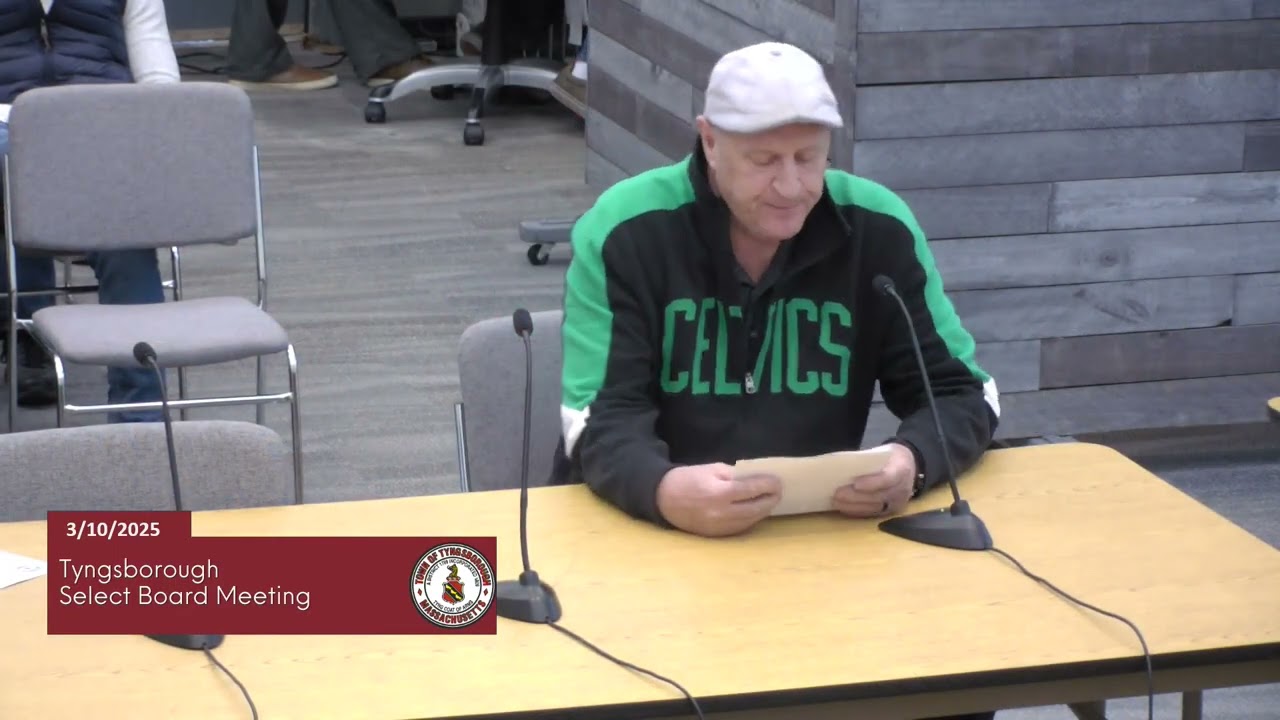 Tyngsborough Select Board 03/10/2025