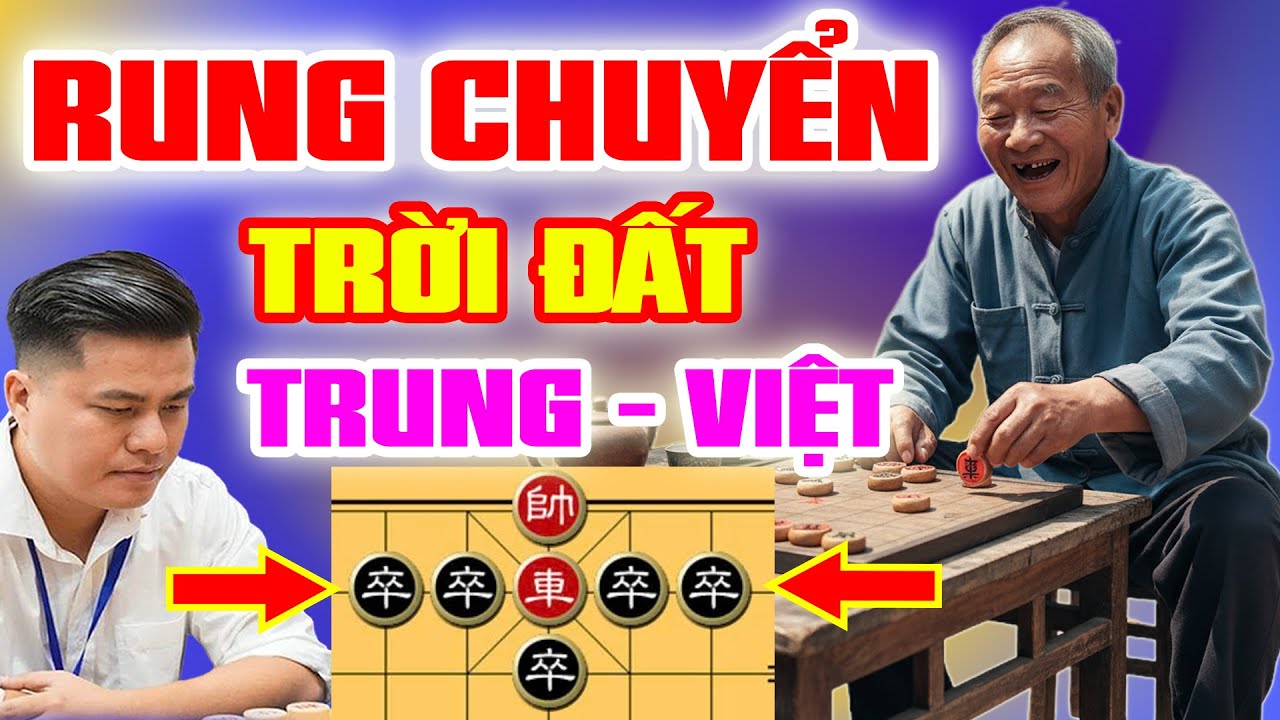 🔴 CỜ TƯỚNG | TRẬN CỜ RUNG CHUYỂN ĐẤT TRỜI TRUNG VIỆT, LẠI LÝ HUYNH VS BẠCH DƯƠNG