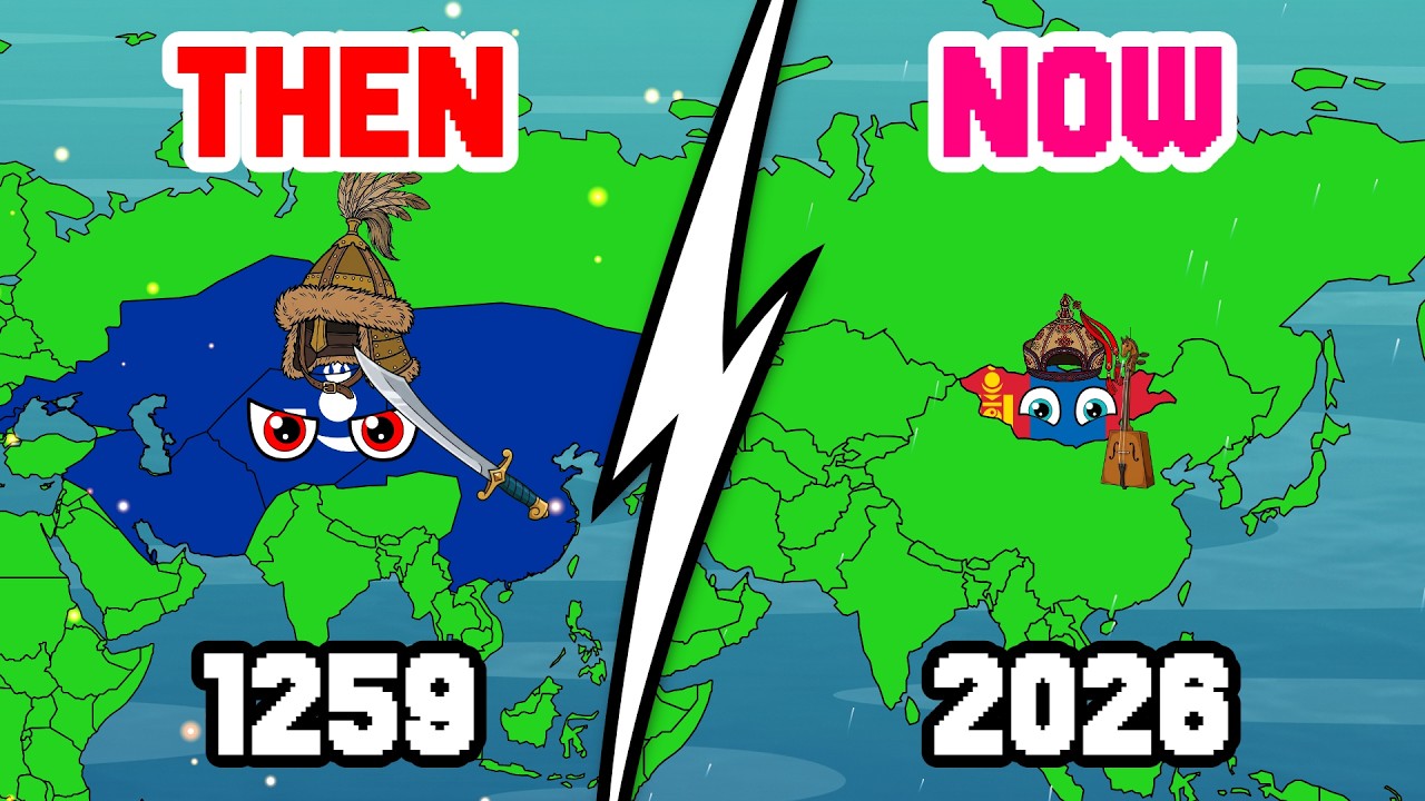 Then and Now &mdash; Map animation &mdash; part 1