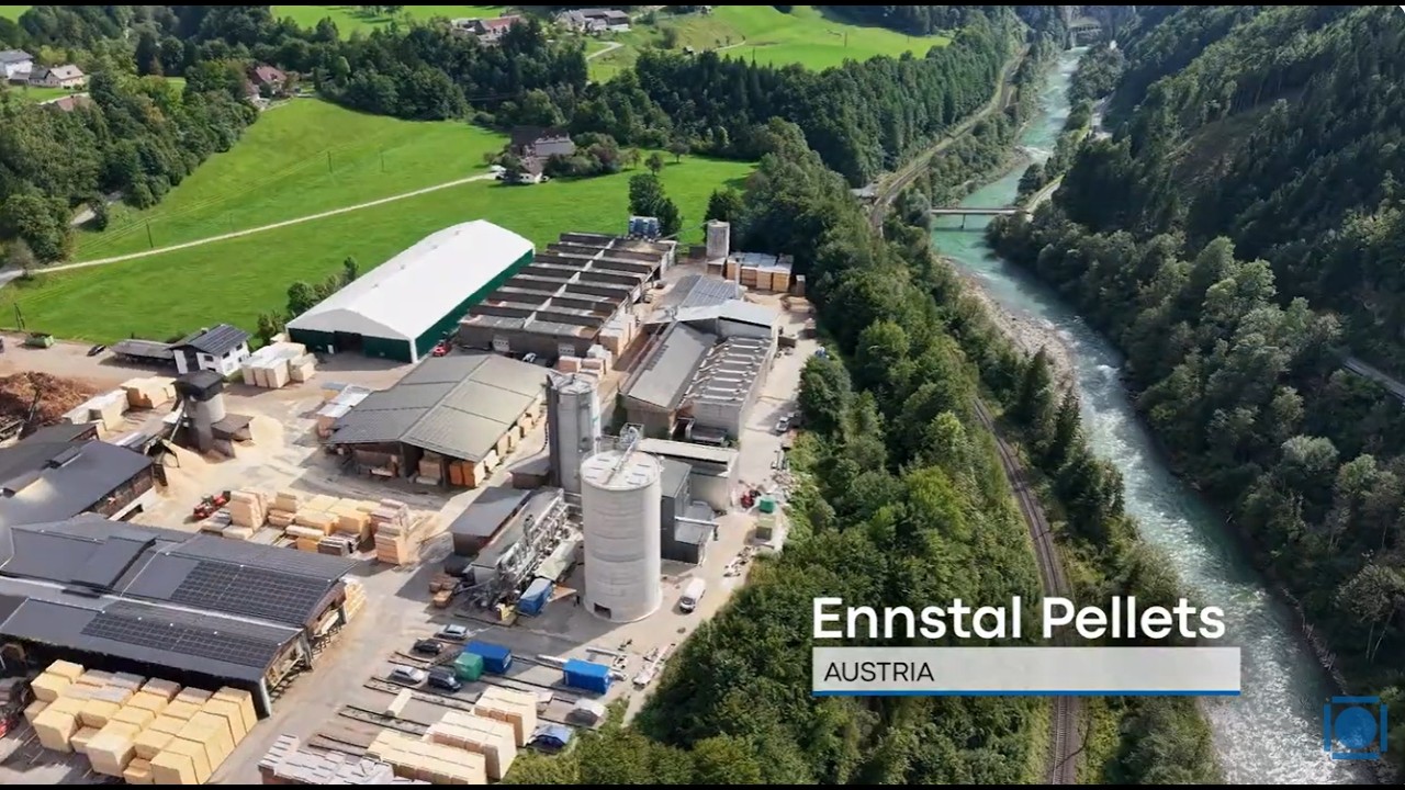 Wood pelleting plant Ennstal Pellets