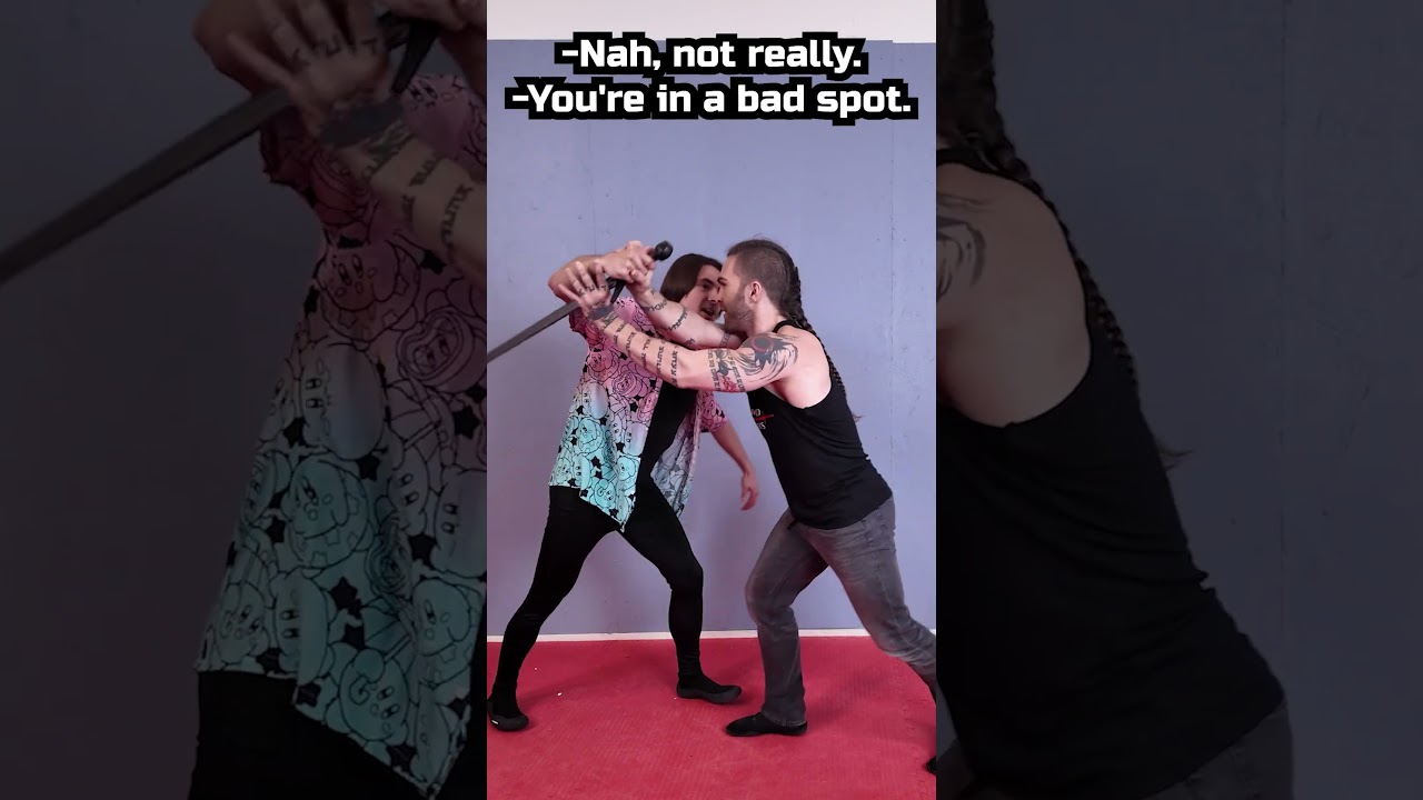 Does Reverse Grip work against an UNARMED opponent? #sword #meme #martialarts