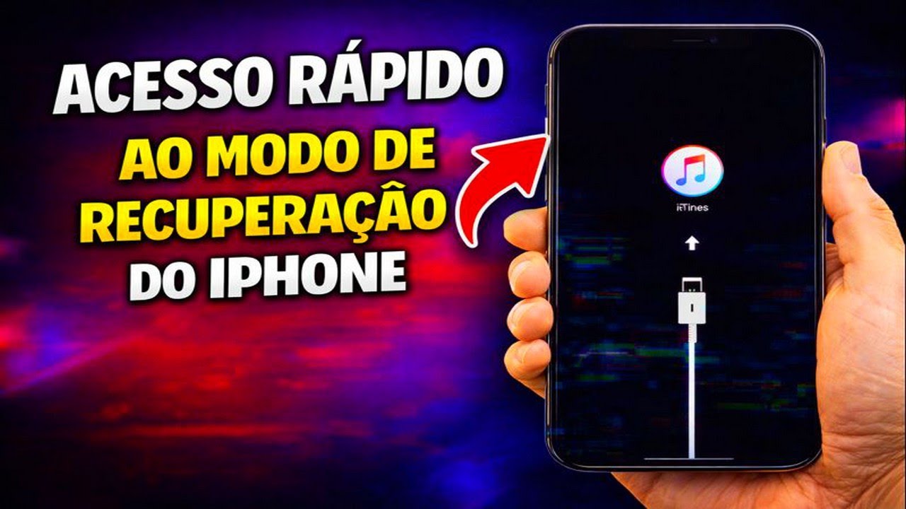 ACESSO RÁPIDO AO MODO DE RECUPERAÇÃO DO IPHONE