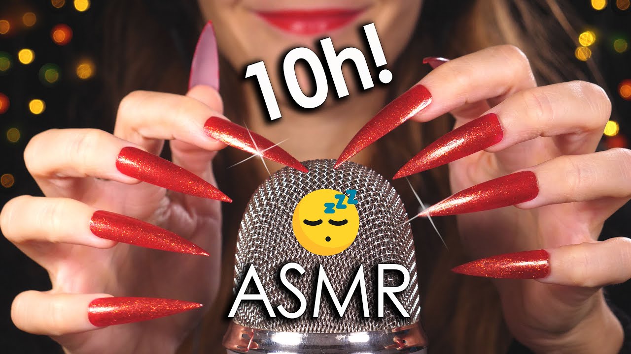 10 Hours [ASMR] One Finger Deep Brain Scratching to Fall Asleep 😴