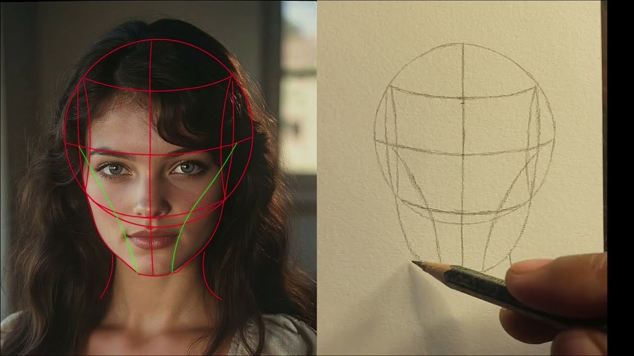 Master the Art of Portrait Drawing with the Secrets of Loomis Technique