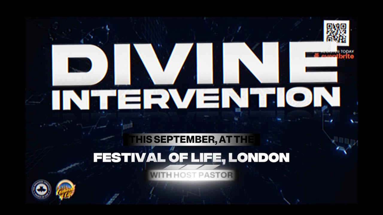 FESTIVAL OF LIFE UK || DIVINE INTERVENTION || FRIDAY 19th SEPTEMBER 2025 || DOOR OPEN 6PM