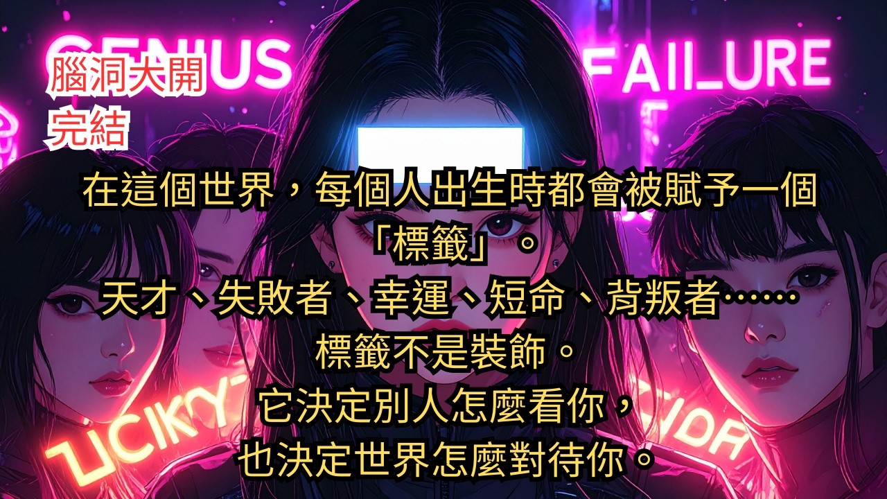 《這個世界，每個人都有標籤》——而她，是唯一的「無標籤」【完結】