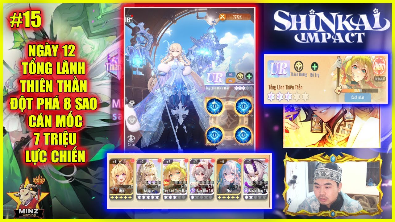 🔥 SHINKAI IMPACT #15: NGÀY 12 TỔNG LÃNH THIÊN THẦN ĐỘT PHÁ 8 SAO - CÁN MỐC 7 TRIỆU LỰC CHIẾN 💥