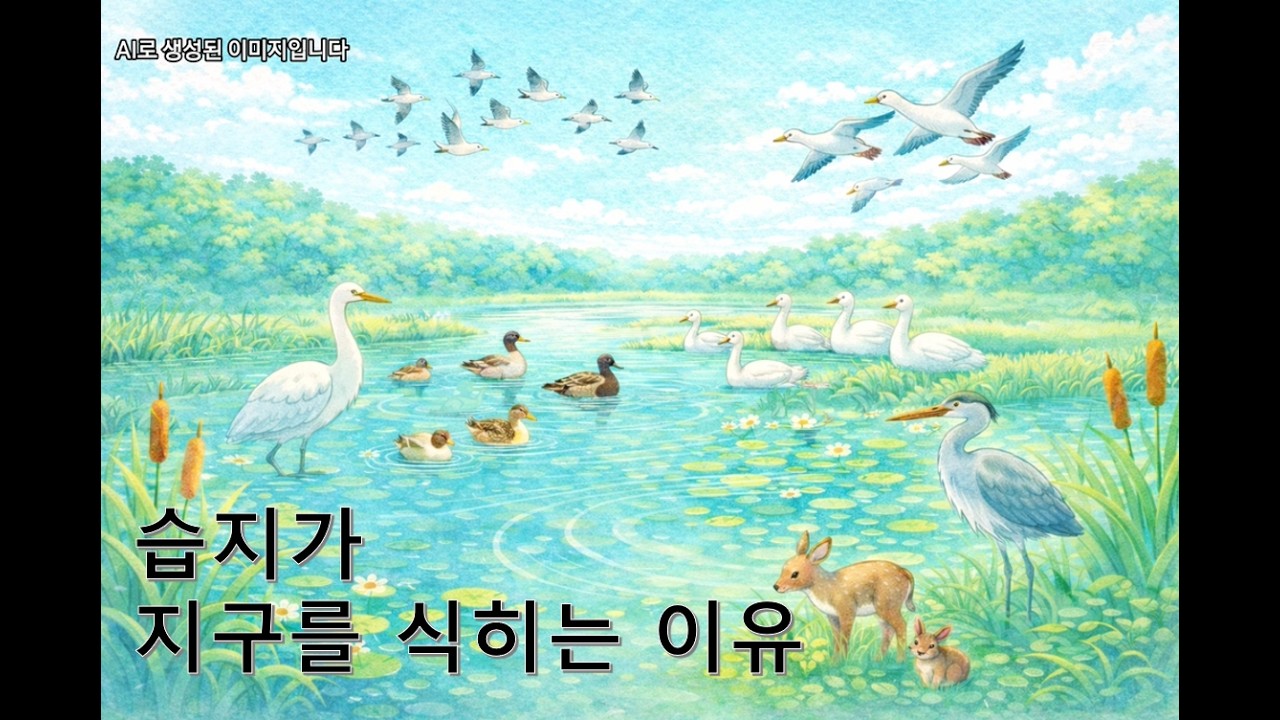 습지가 지구를 식히는 이유