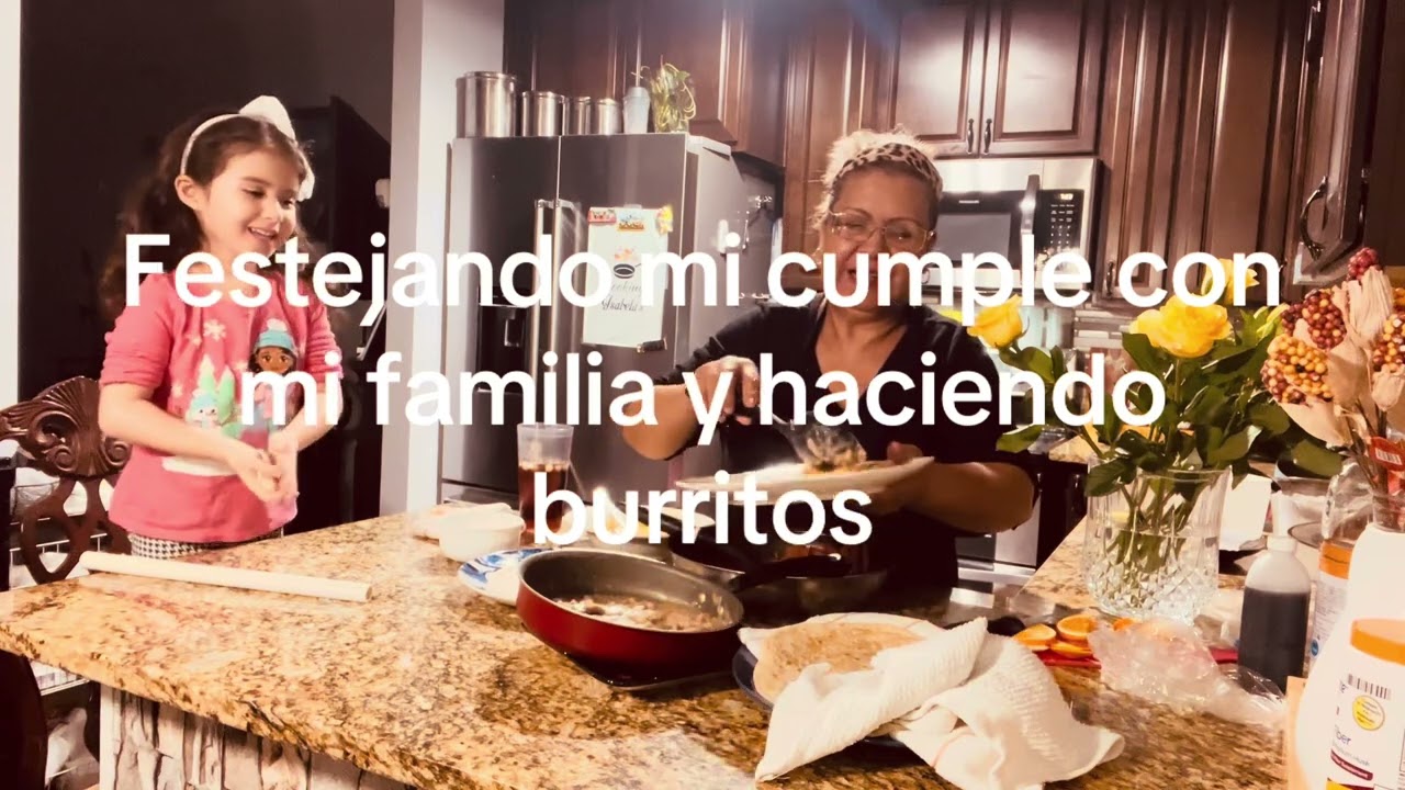 Selebrando mi cumple con mi familia hermosa