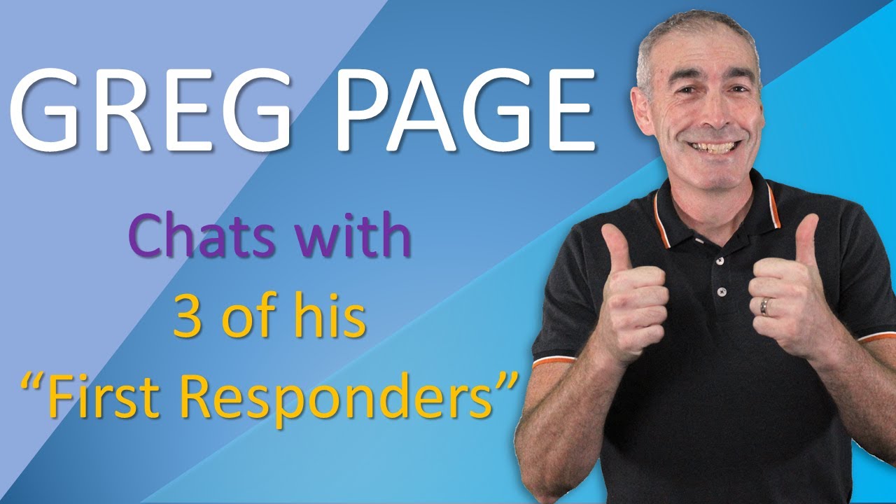 Greg Page Chats with 3 of his 