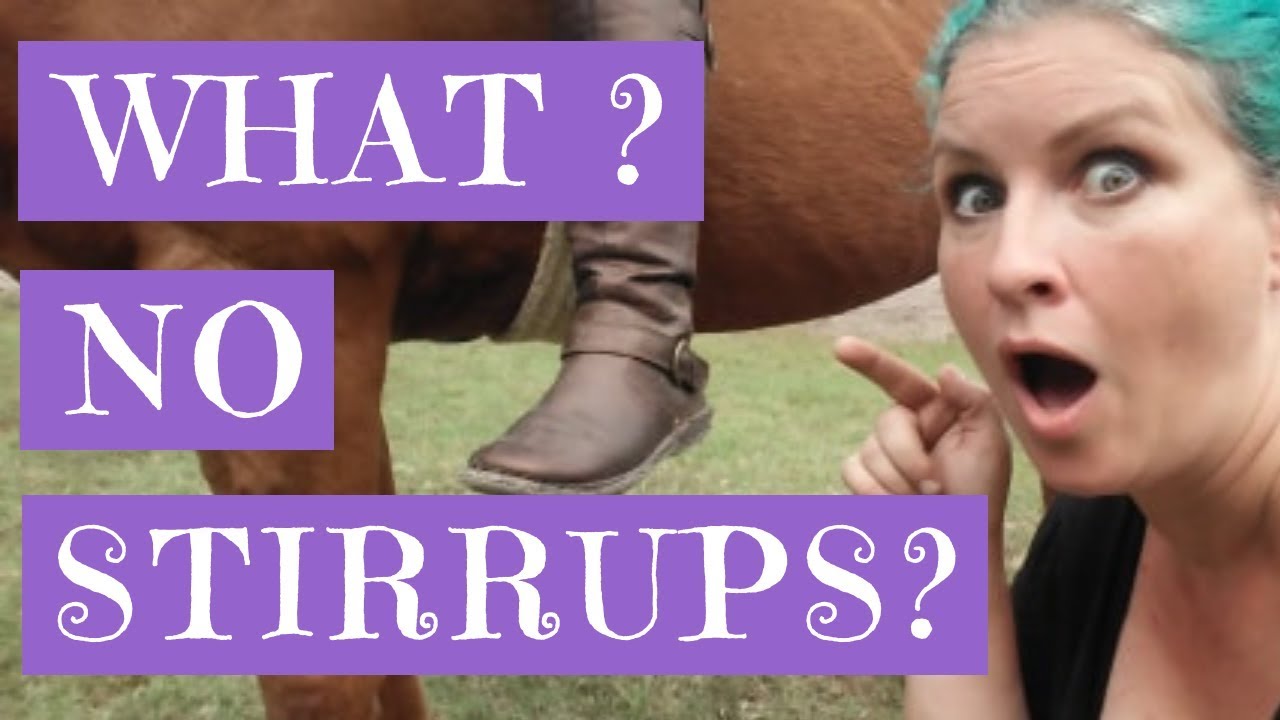 No Stirrup Lesson | Bareback for Beginners