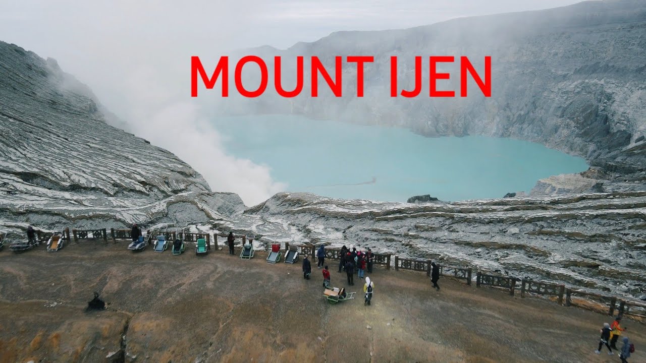 MOUNT IJEN BY VIDEO DRONE