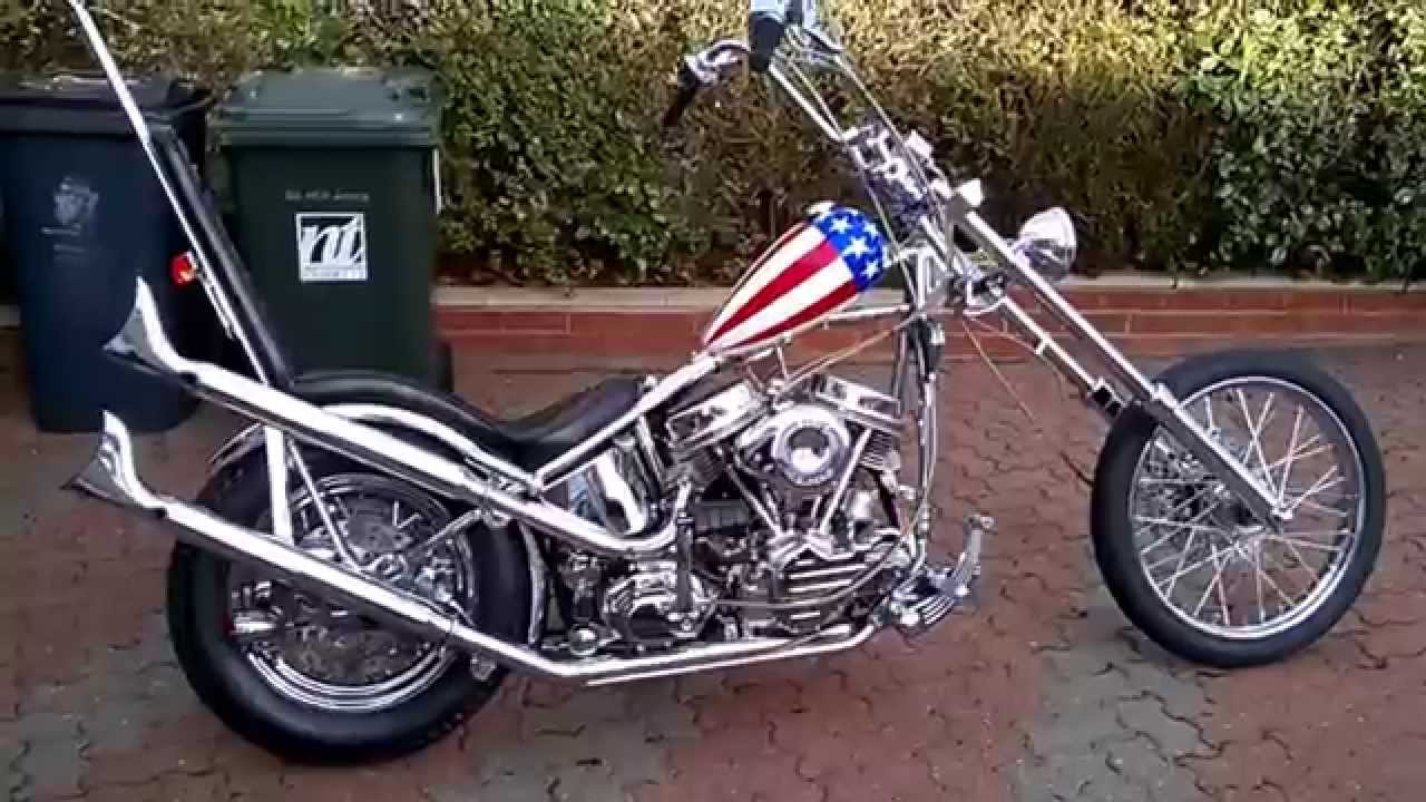 Easy Rider Captain America Chopper - Fire me up!