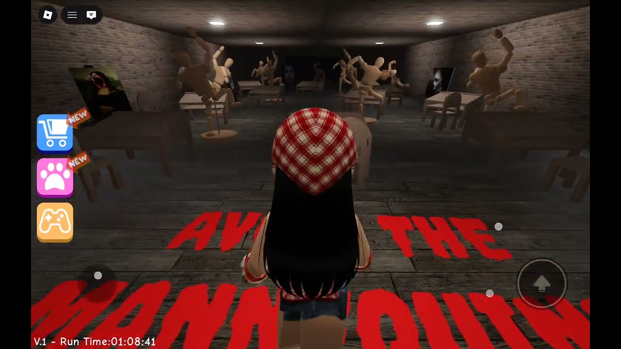 ESCAPE MISS ANI-TRON- roblox