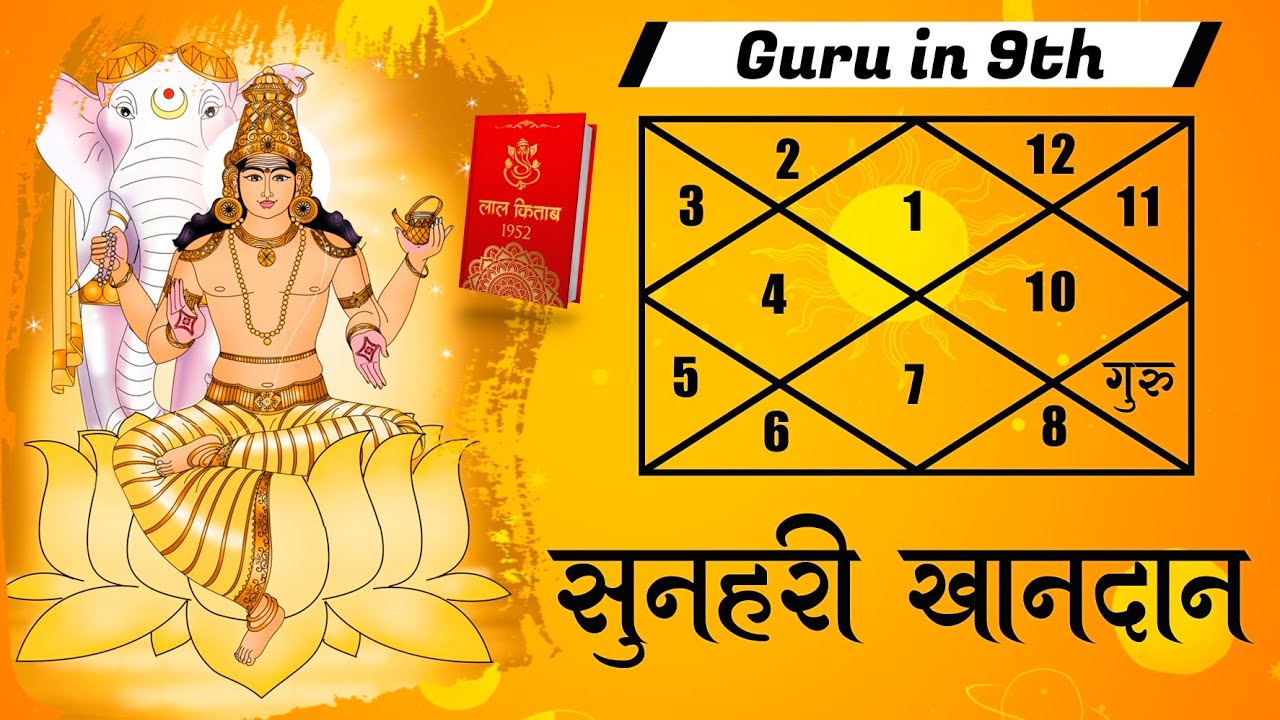 Guru in 9th house