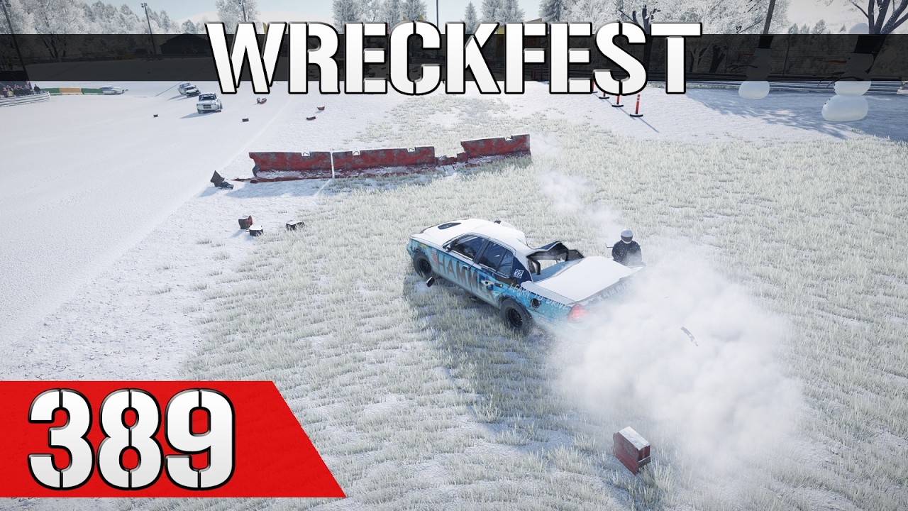Let's Play Wreckfest #389 - Andere Taktik beim Snowball Run